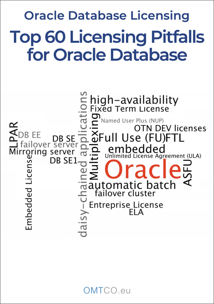 OMTCO - Top 60 Licensing Pitfalls For Oracle Databases And Technology Products